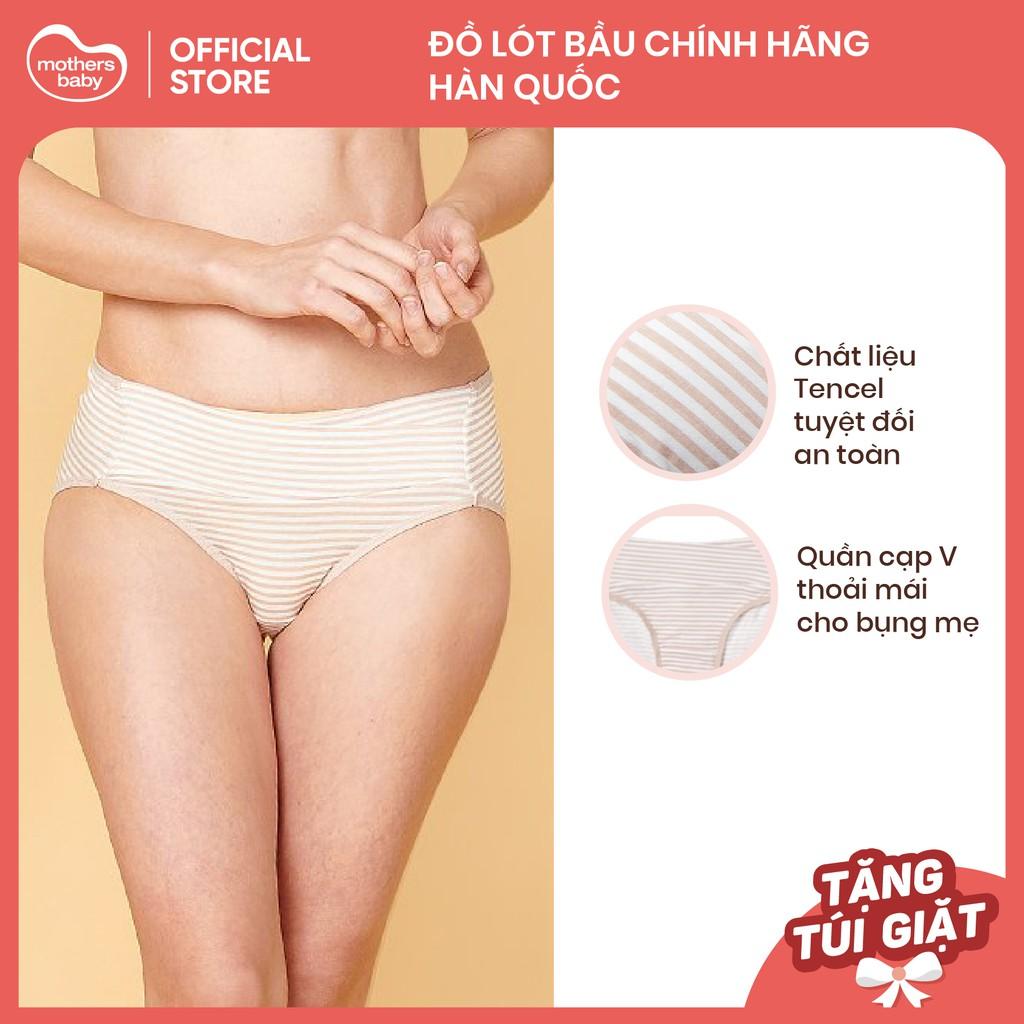 Quần Lót Bầu Và Sau Sinh Cạp V, Nhẹ, Thoáng, Mát Thương Hiệu Mothersbaby Hàn Quốc