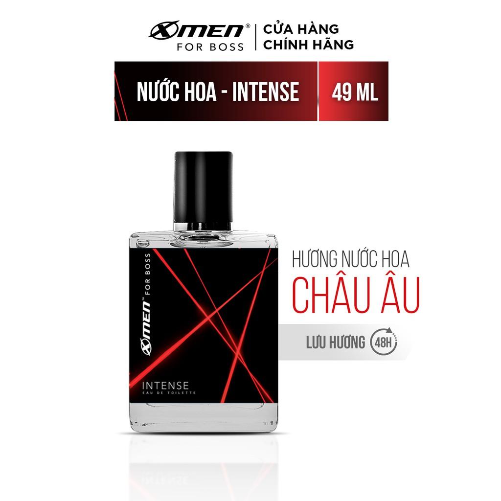 Nước hoa EDT X-Men for Boss Intense 49ml - Mùi hương trầm đầy nội lực