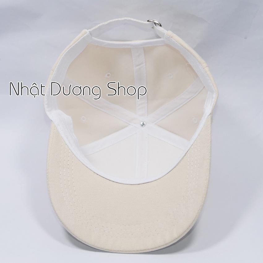 Hình ảnh Mũ lưỡi trai ️ Nón kết thêu hình chữ Hello chất kaki cao cấp form unisex nam nữ