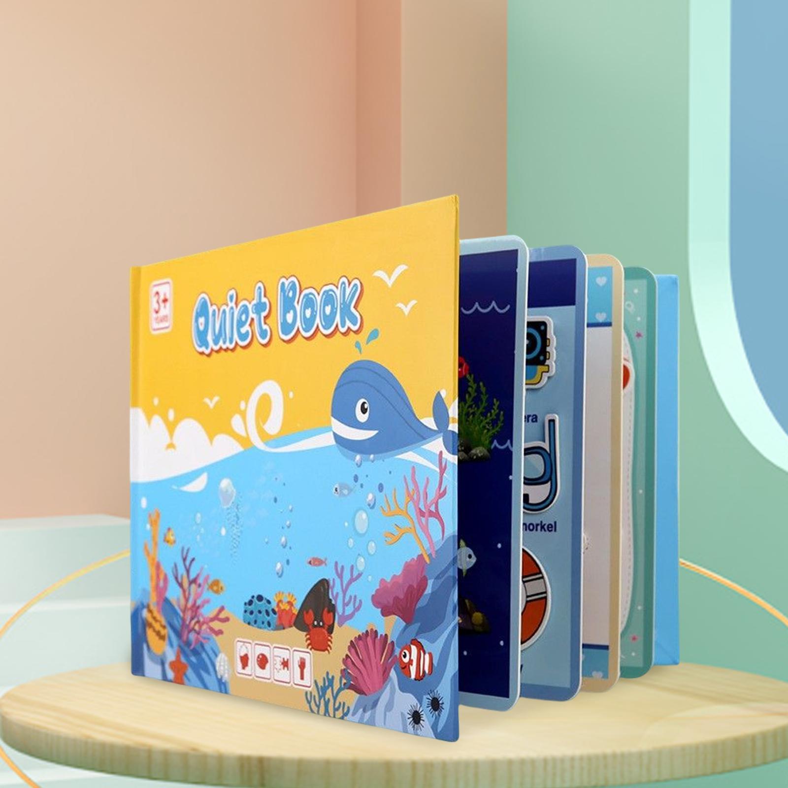 Montessori Book Learning Development Preschool for Toddler Girls Boys