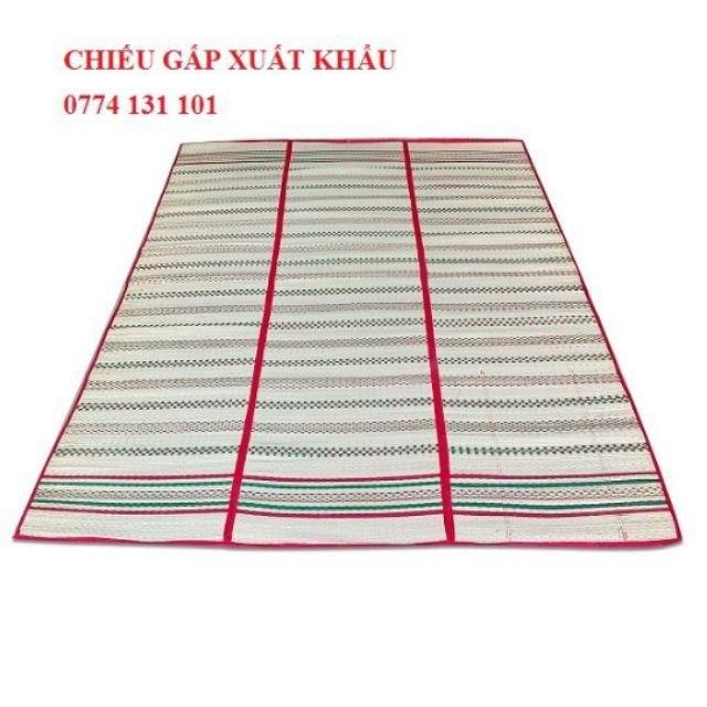 Chiếu cói uzu xuất khẩu gấp size 1m8