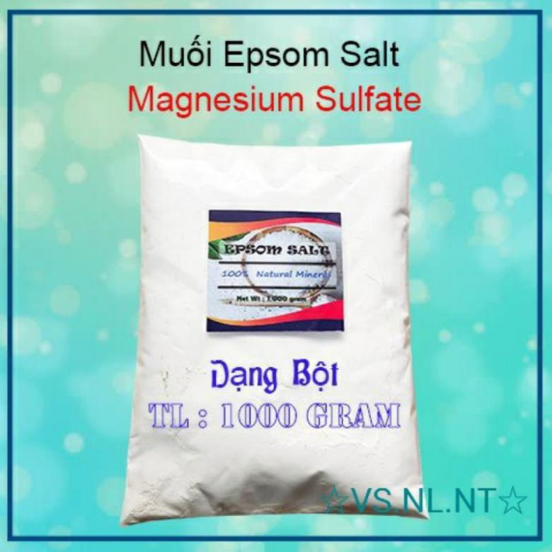 Muối Epsom-1KG#100% Tự Nhiên .