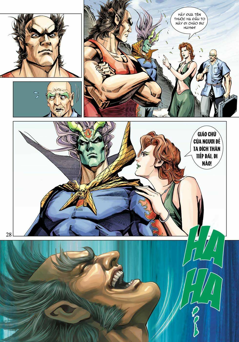 tân tác long hổ môn chapter 332 28