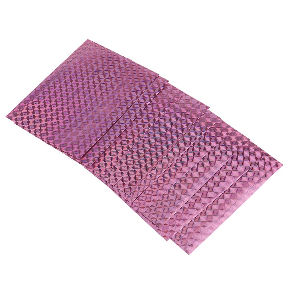 10pcs Waterproof Fishing Lure Scale Holographic Tape Fly Tying Materials 077