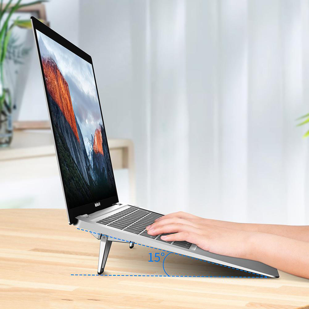 Giá Đỡ Laptop Mini Di động Silicone Chân có thể gập lại