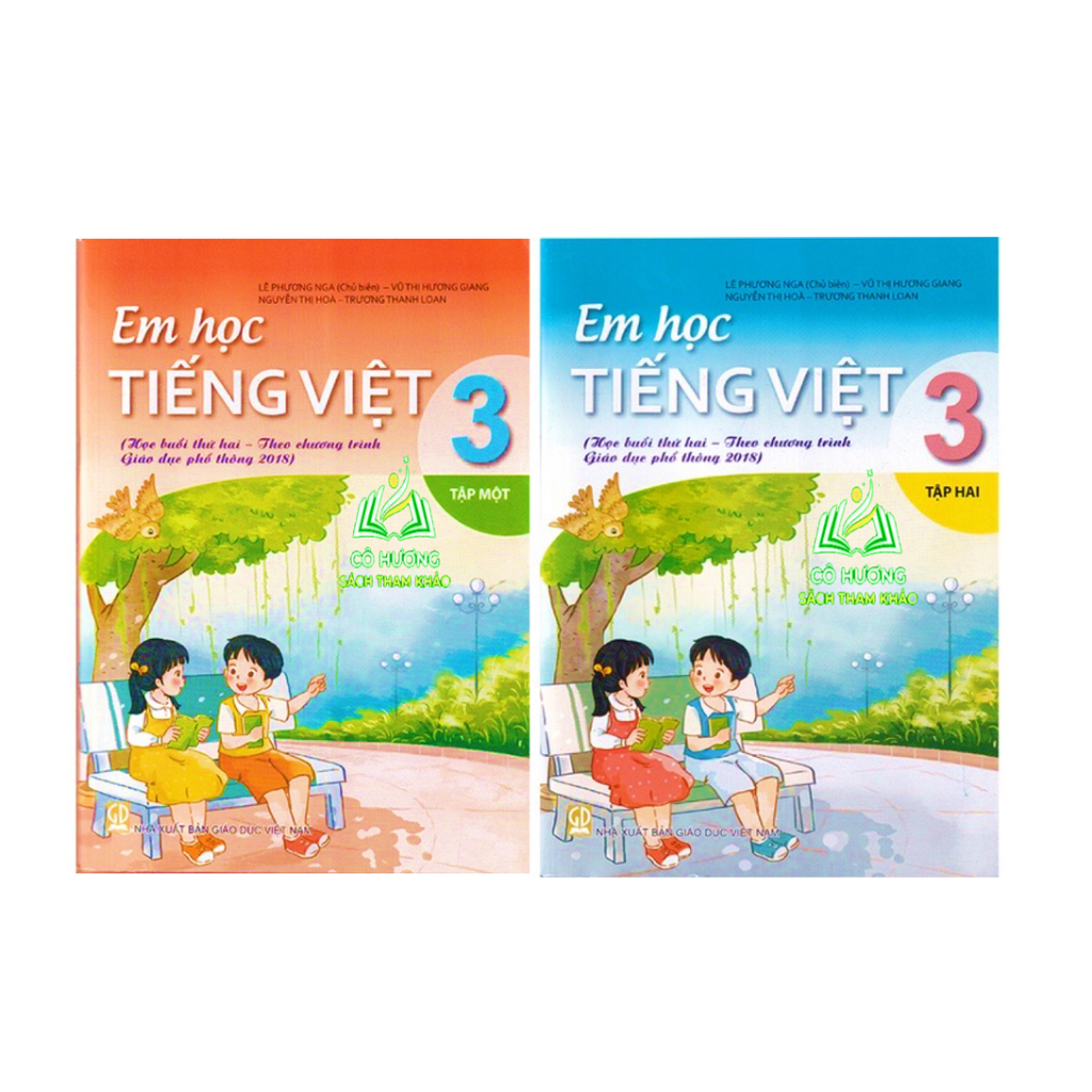 Sách - Combo Em Học Toán và Tiếng Việt 3 tập 1+2 - ĐN