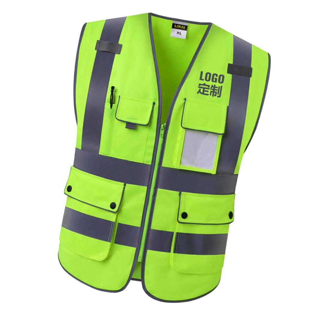 Reflective Safety Vest Construction Traffic Waistcoat