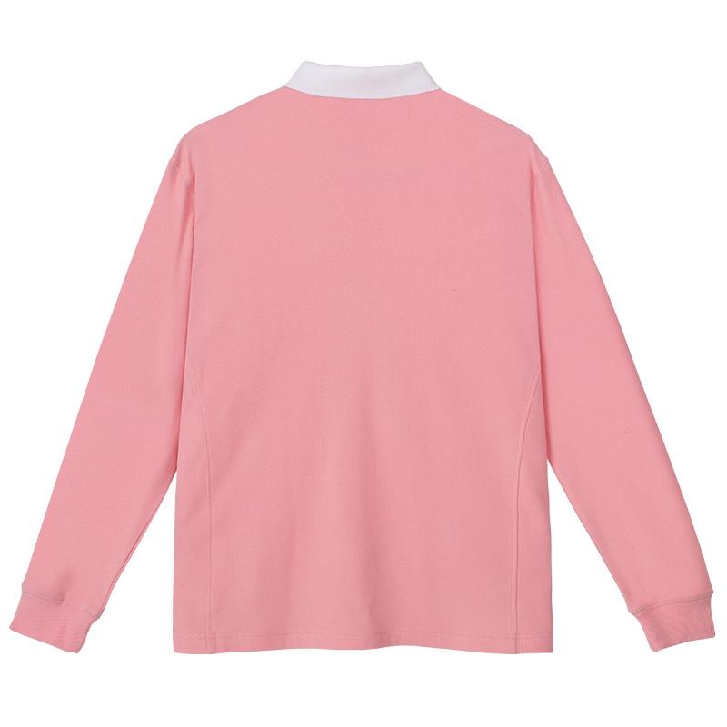 Áo thun DirtyCoins Long Sleeve Polo Shirt - Pink