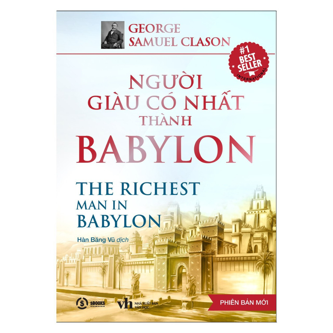 Sách - Người Giàu Có Nhất Thành Babylon - Tái Bản Mới Nhất 2023 - Sbooks