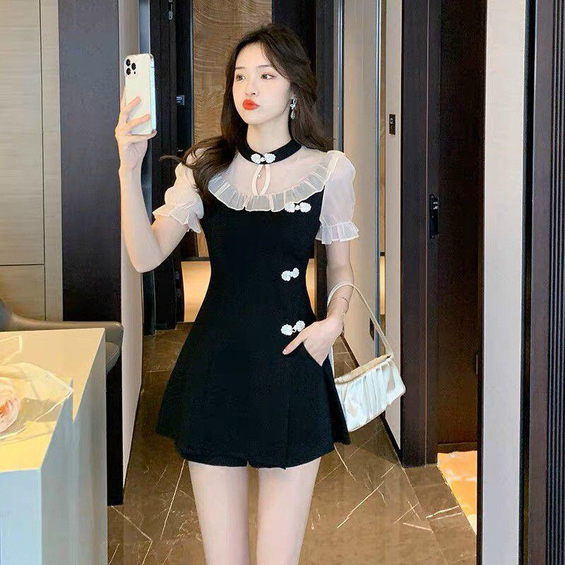 BỘ SHORT CỔ VOAN BÈO