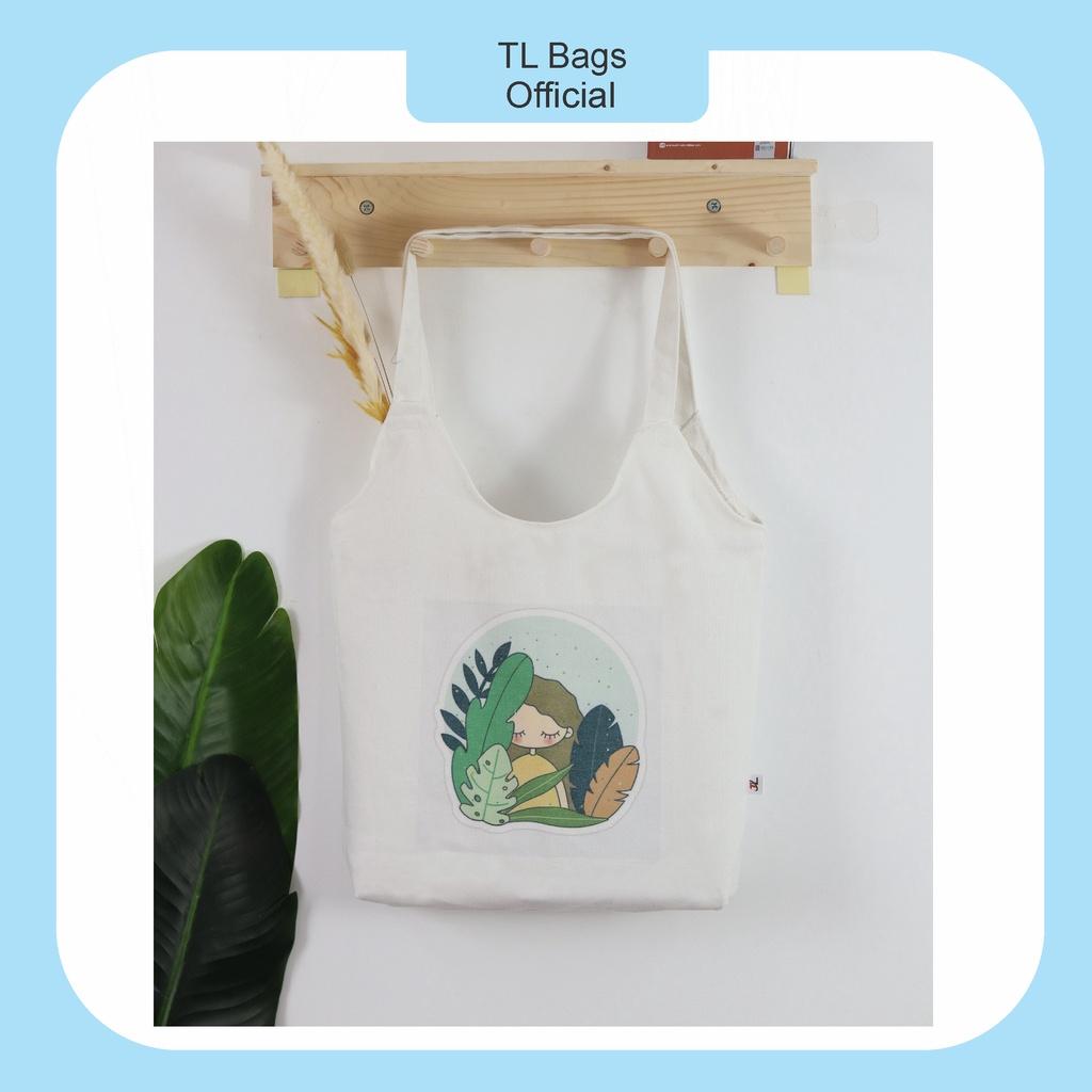 Túi Tote, Canvas TL, Mang Vai, Với Nhiều Mẫu Mã Đáng Yêu Tha Hồ Lựa Chọn