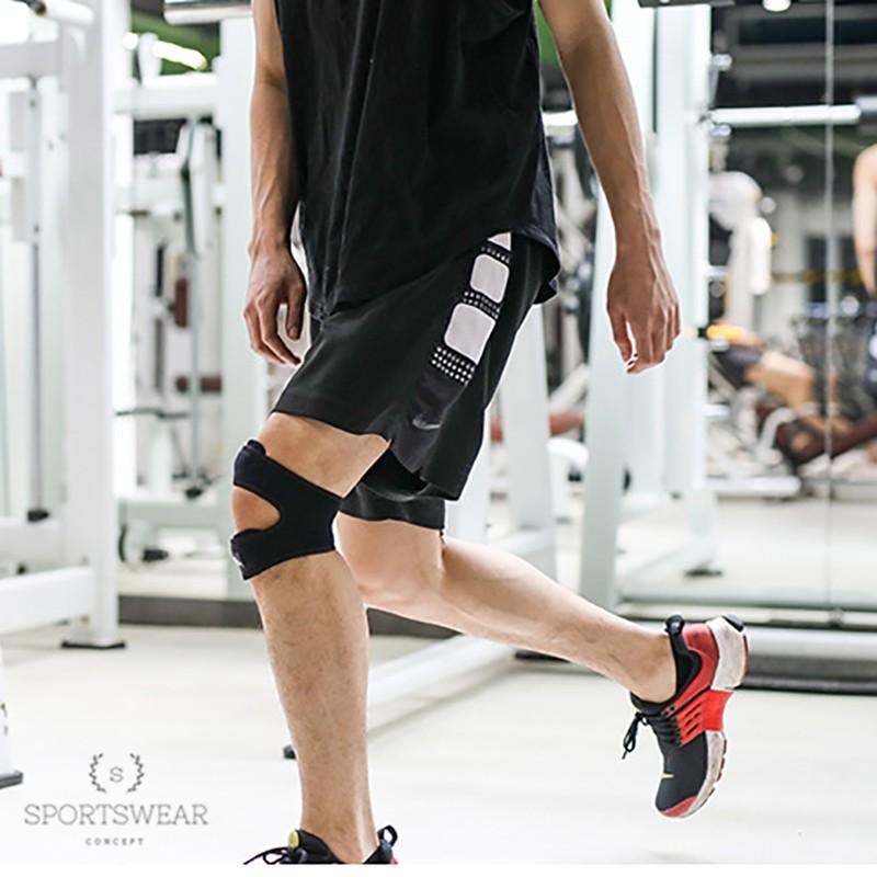 Băng đeo đầu gối tập gym thể thao bảo vệ khớp gối chân v4 Sportswear Concept đàn hồi thoải mái giảm chấn thương