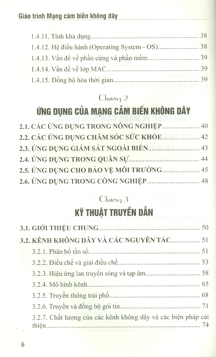 Giáo Trình Mạng Cảm Biến Không Dây - PGS.TS. Nguyễn Tuấn Minh (Chủ biên), TS. Trần Anh Thắng, TS. Nguyễn Phương Huy