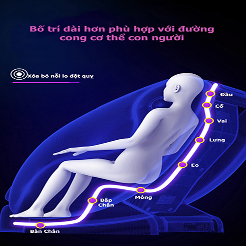 GHẾ MASSAGE TOÀN THÂN JRM7 MÁY MASSAGE TOÀN THÂN PHI THUYỀN ĐẤM BÓP THƯ GIÃN ĐA NĂNG CÓ ĐIỀU KHIỂN KẾT NỐI BLUETOOTH PHÁT NHẠC