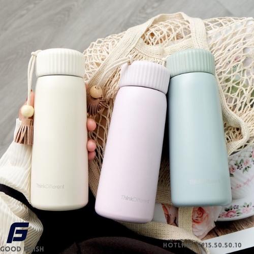 Bình Nước Giữ Nhiệt Bằng Thép Không Gỉ 304 Dễ Thương 400ml/250ml FG Good Finish