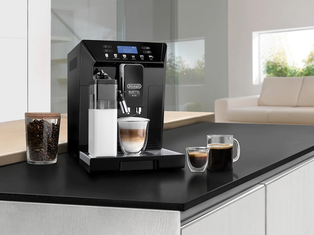 Máy pha cà phê Delonghi ECAM46.860.B - Hàng Chính Hãng