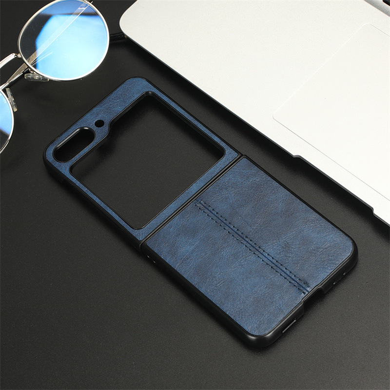 Ốp Lưng Da Kai Learther Cover dành cho Samsung Galaxy Z Flip 5 - Hàng Chính Hãng