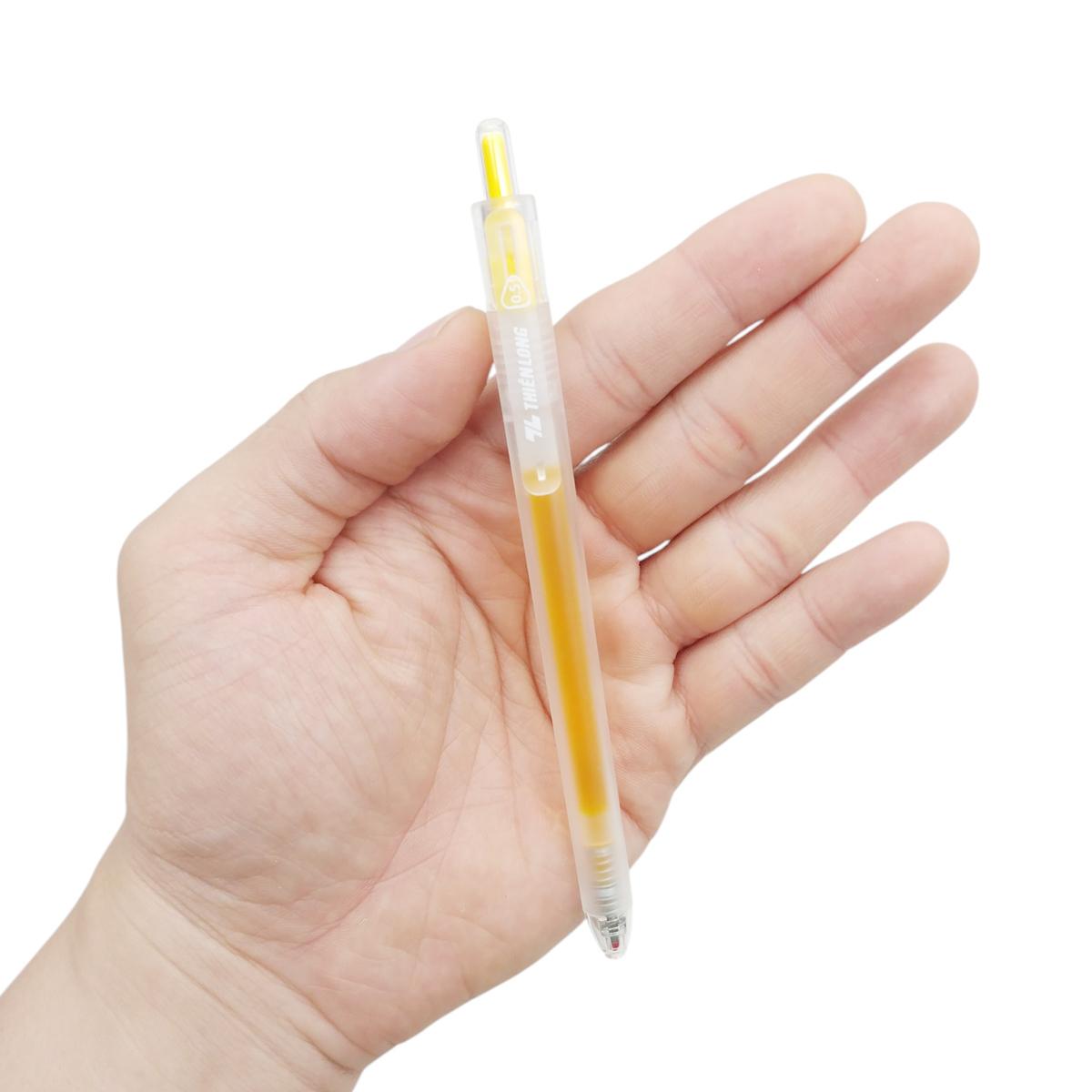 Bút Gel Colochi 0.5 mm - Thiên Long GEL-050 - Mực Vàng