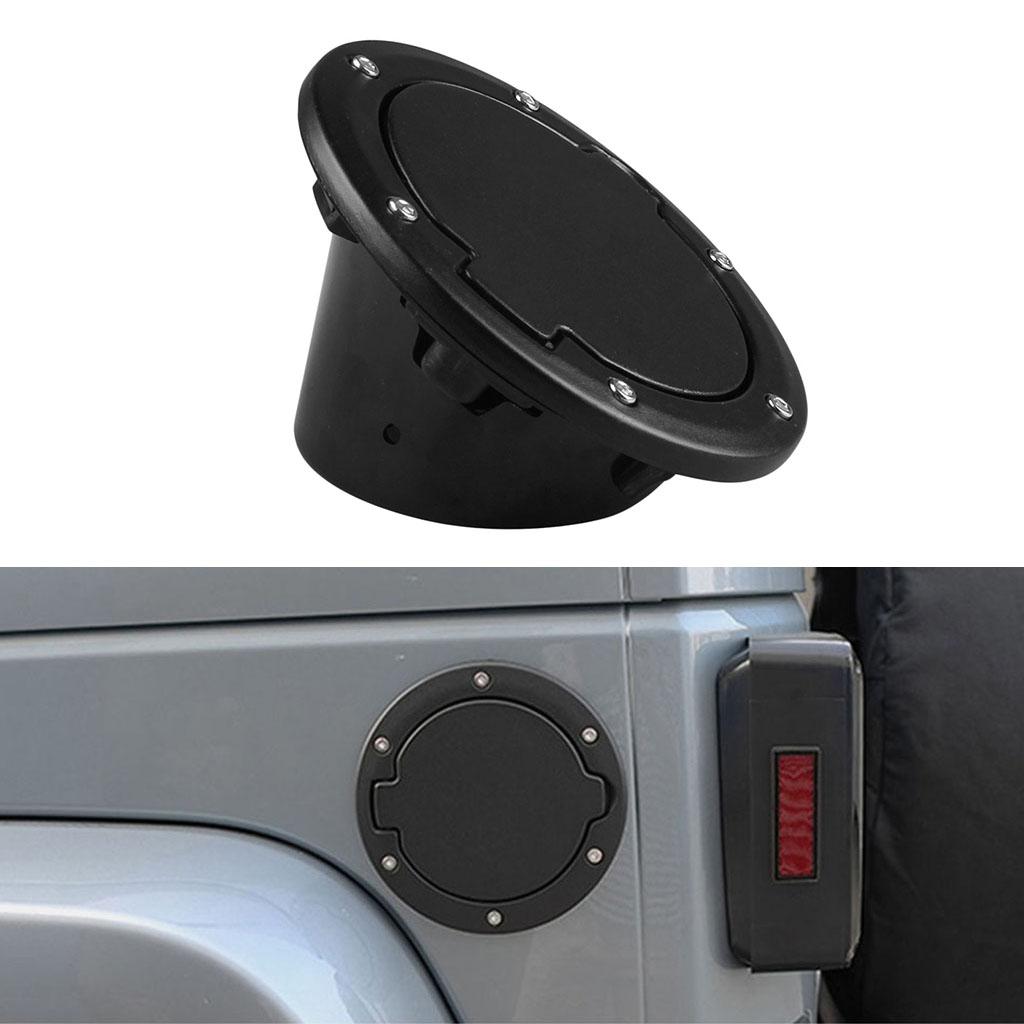 Mua Metal Aluminum Locking Gas Cap Cover for Jeep Wrangler JK 2/4 Door  2007-2018 tại Magideal2