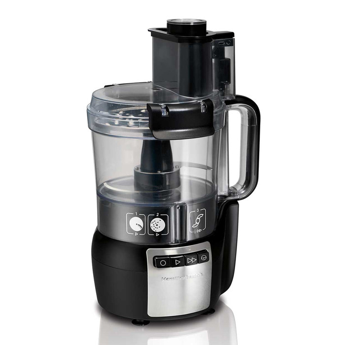 Máy Xay Thực Phẩm 10 Cup Hamilton Beach Stack &amp; Snap - 70720-SAU - Hàng Nhập Khẩu