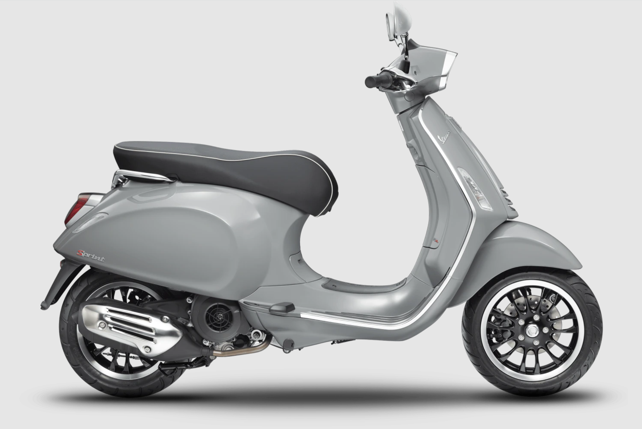 Xe Tay Ga Vespa Sprint 125 Màu Bạc Grey Materia