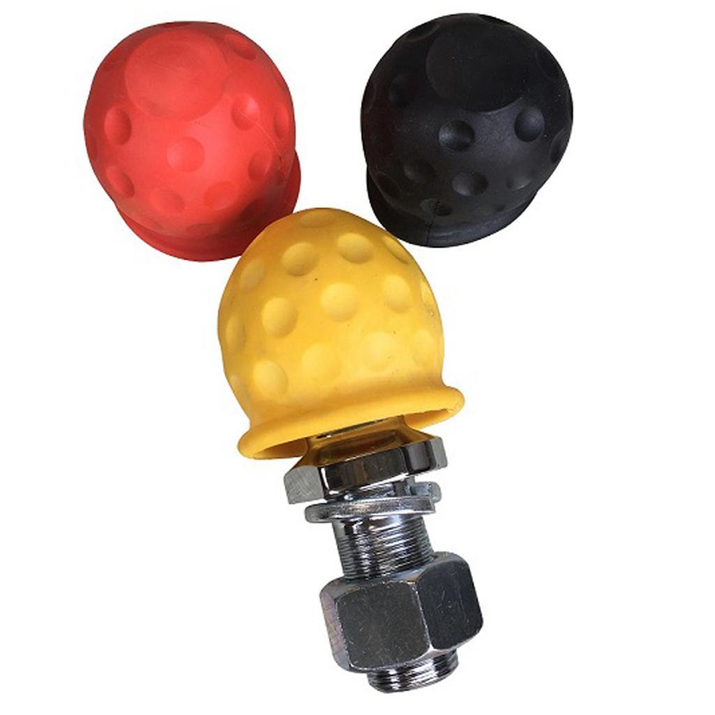 Universal 50mm Tow Ball Cover Caps Towing Hitch for Caravan Trailer 2pc