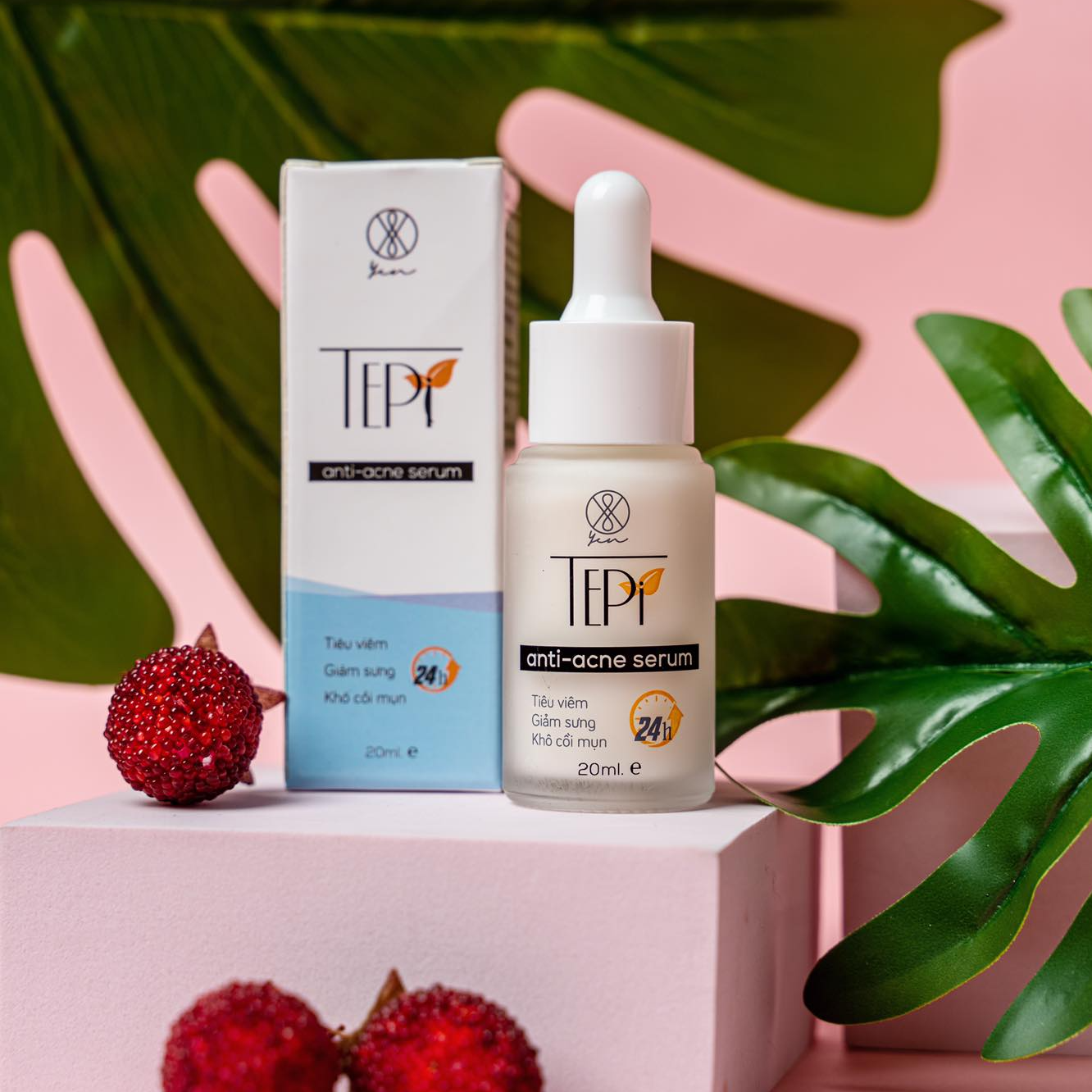 Serum chấm mụn tràm trà 24h TEPI