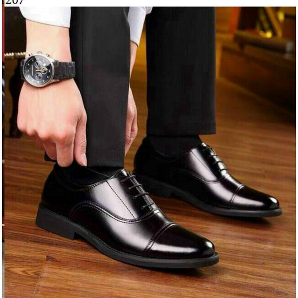 Giày Da Tây Nam Sang Trọng Lịch Lãm Thời Trang Cao Cấp