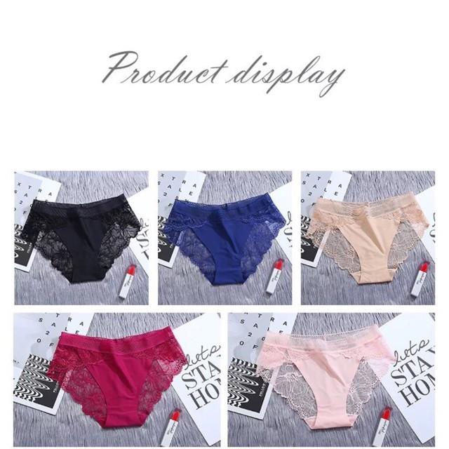 Quần Lót Nữ Rẻ Đẹp ️️ Quần Chip Đúc Su - Quần Lót Ren Mềm Mịn Sexy Quyển Rũ