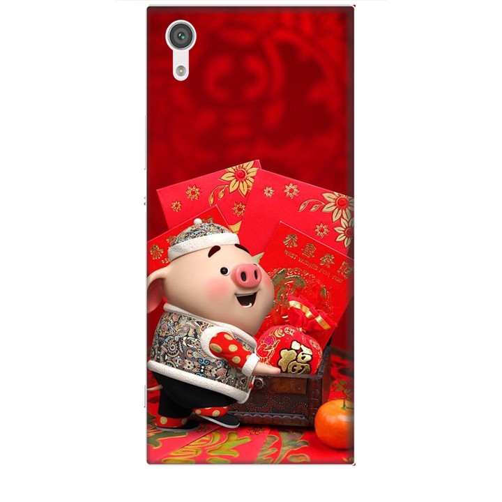 Ốp lưng dành cho điện thoại SONY XA1 Heo Lì Xì