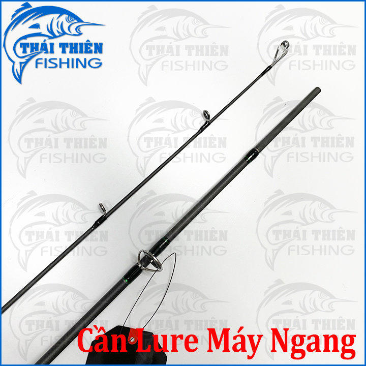 Cần Máy Ngang Carbon Kuwwa Myster 702M Dùng Câu Lure Lóc, Chẽm, Tráp Cảm Giác