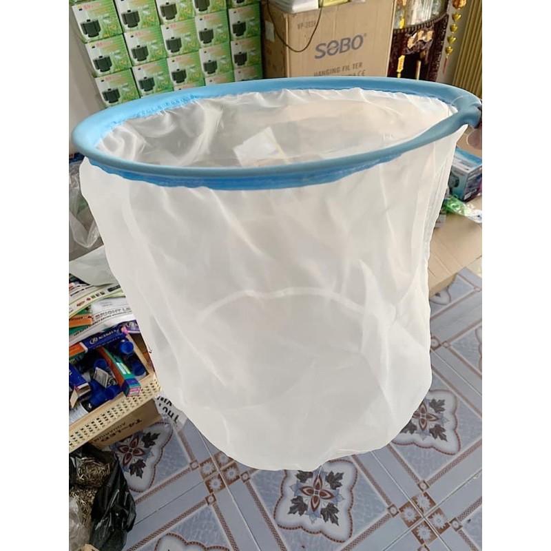 Vợt Siêu To Khổng Lồ Chuyên Vớt BoBo-Artemia-Cá Guppy-Cá 7 màu-Cá Vàng-Ranchu-Cá Betta-cá Rồng- Cá Mún-Cá Neon-Tôm-Tép