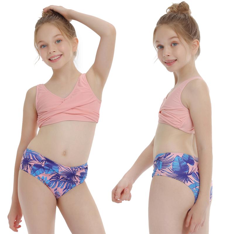 Phù Hợp Với Họ Mẹ Bơi Bikini Nữ, Có Trẻ Trung Đồ Bơi Trẻ Em Kid Cho Bé Bãi Biển Đồ Bơi Chia 2 Miếng Biquini