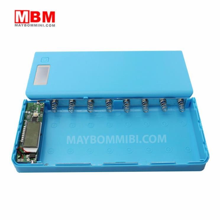 Mạch sạc pin 18650 2A loại xịn BQ-U8V1.3 + hộp đựng 8Cell + Lò xo đã hàn về cho pin là dùng, mạch sạc dự phòng-chưa pin