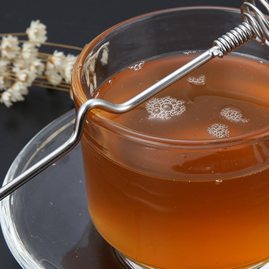 Stainless Steel Honey Dipper Spoon Stirring Stick Bar Stirring Stick 24.5cm