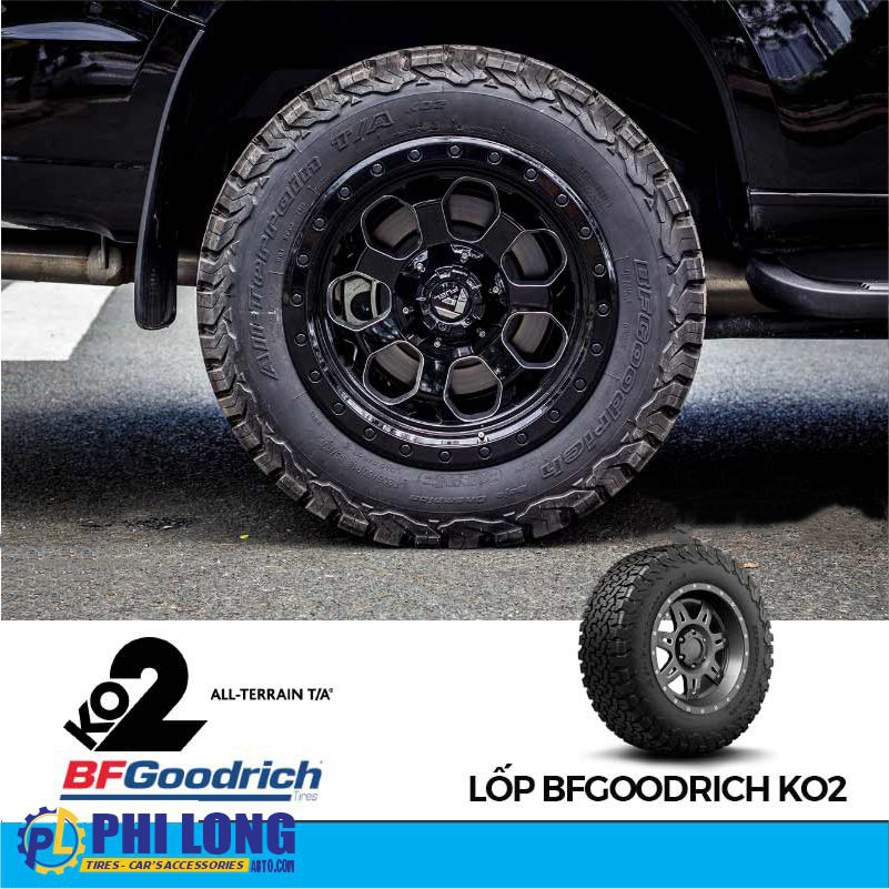 LỐP BFGOODRICH ALL-TERRAIN T/A KO2 LT265/65R18 (MADE IN USA)