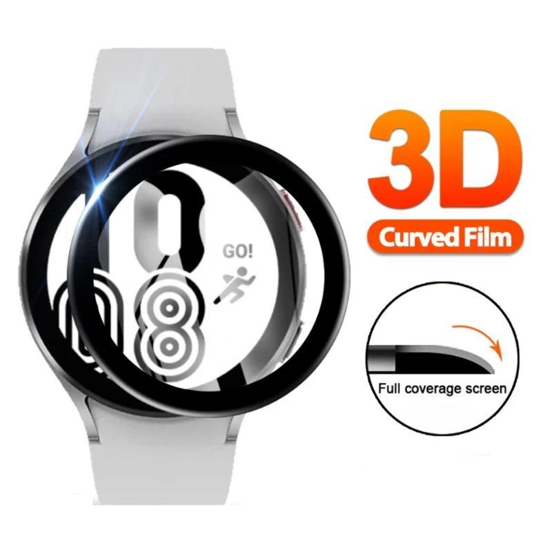 Cường lực 3D Cạnh Cong Full mặt kính cho Samsung galaxy Watch 4 40mm & watch 4 44mm