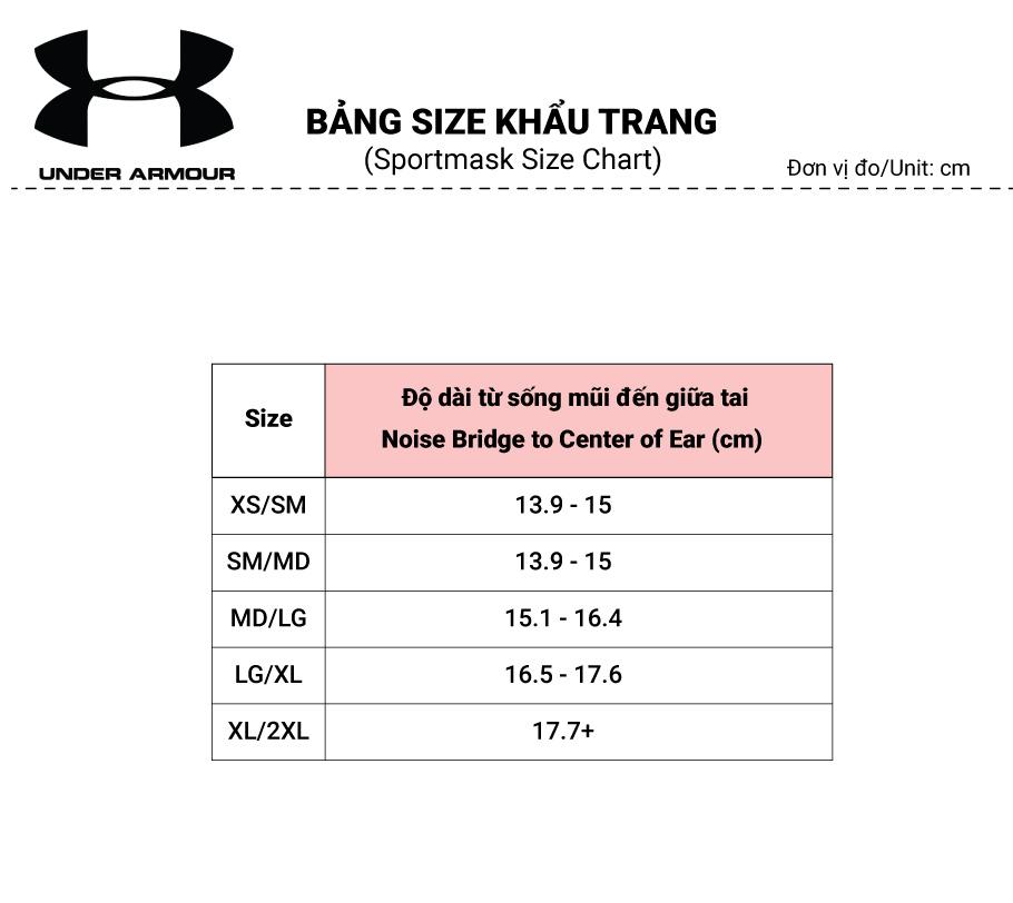 Khẩu trang thể thao unisex Under Armour Featherweight - 1372228