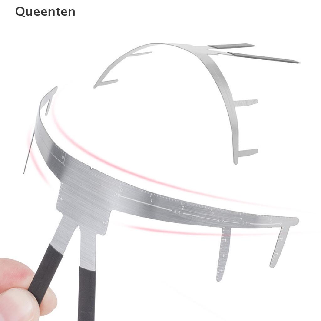 Queenten Eyebrow Tattoo Stencil Ruler Balance Shaper Template Definition QT