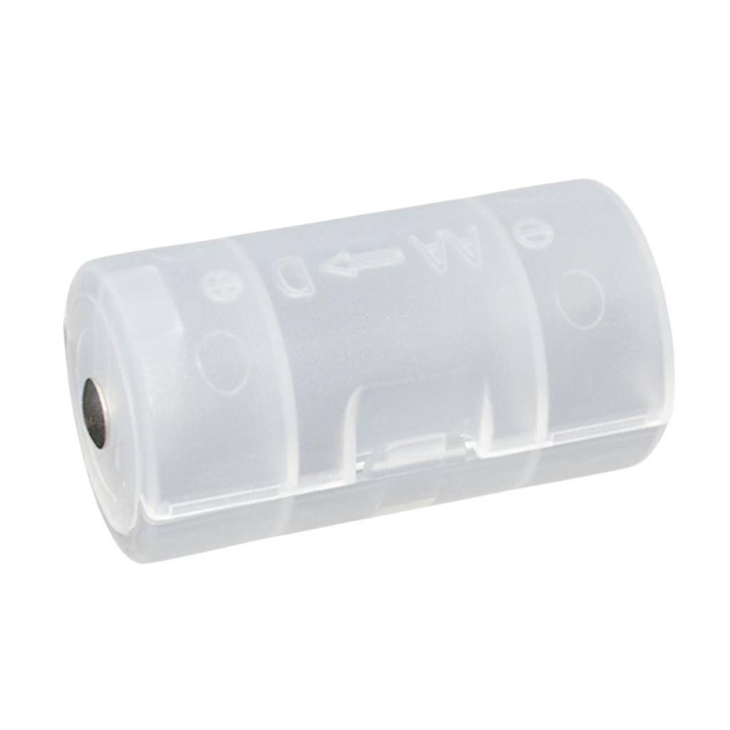 1 Packs Battery AA To D Size Adapter Converter