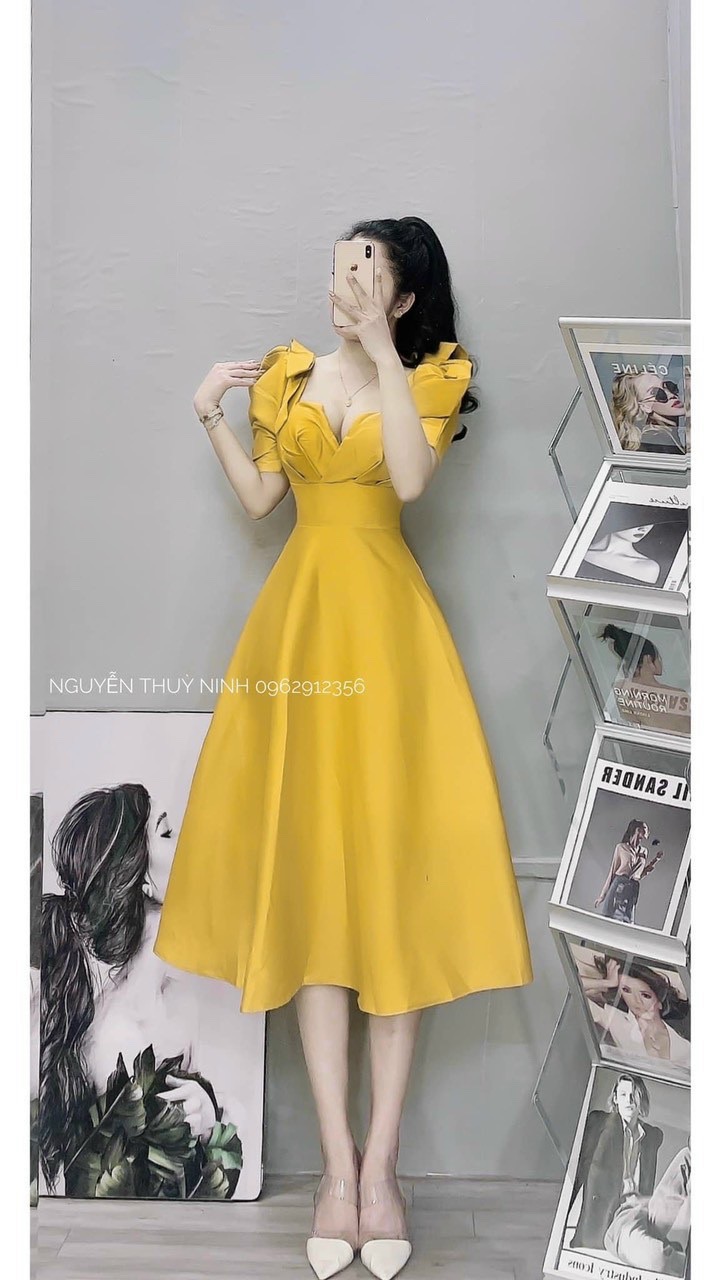 Đầm xoè tiểu thư