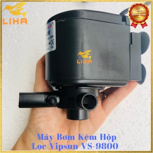 Máy Bơm Kèm Hộp Lọc Vipsun VS-9800 - Máy Lọc Nước Cho Hồ Cá