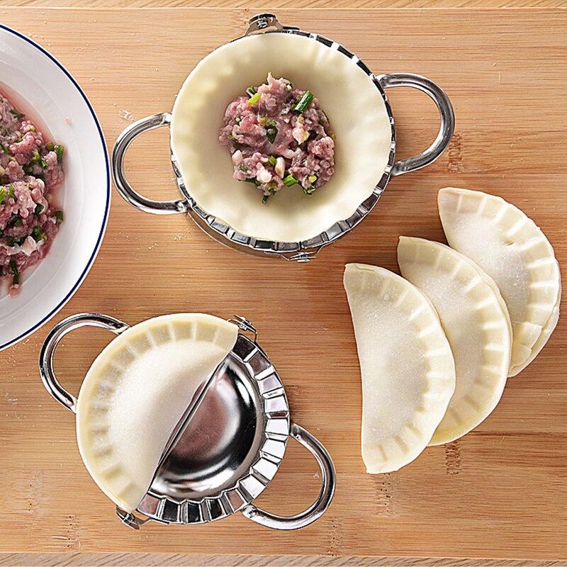 Dumpling Mold Household Dumpling Wrapper Cutter Making Machine Cooking Pastry Tool Kitchen Accessory Labor Saving Jiaozi Tool