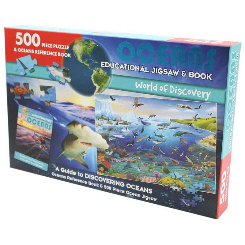 World Of Discovery - Educational Jigsaw &amp; Book: Oceans