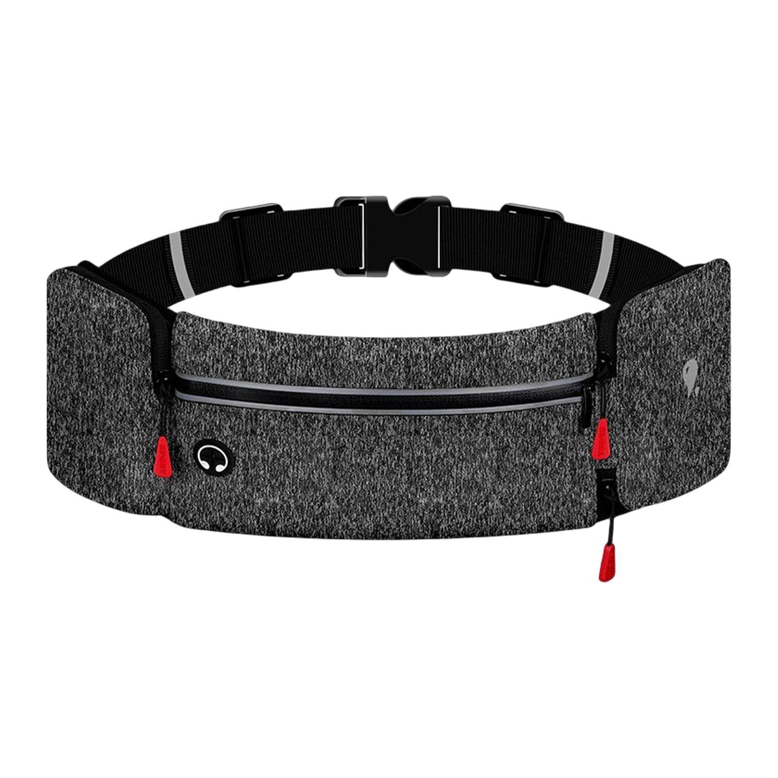 Sports Running Belt Waist Bag, Waterproof Running Belt Waist Pack Outdoor Phone Waist Bag for Jogging Riding Fitness Exercise Kids Adults