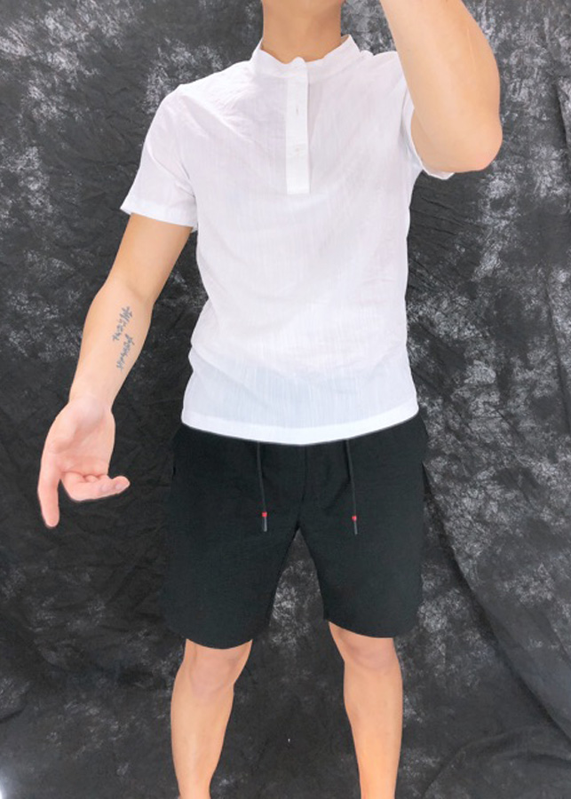 Quần Đùi Nam Đen Trơn SHORTDEN01 - Short Đen