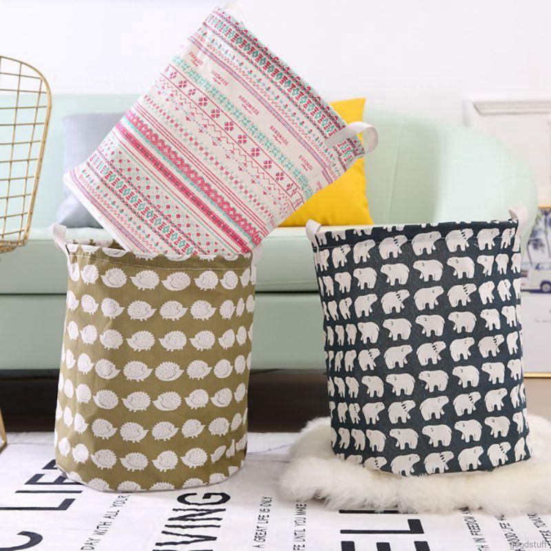 Foldable extra large laundry basket storage for clothes