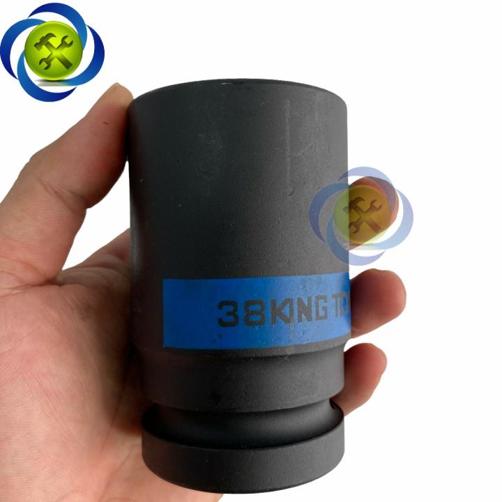 Tuýp 38mm 1 inch Kingtony 843538M loại dài 6 cạnh màu đen