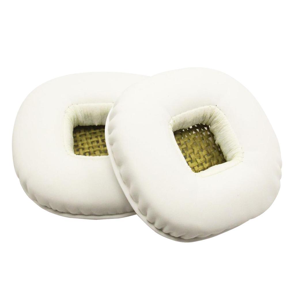 Replacement Ear Pads Cushions for Major Headphones Black+White