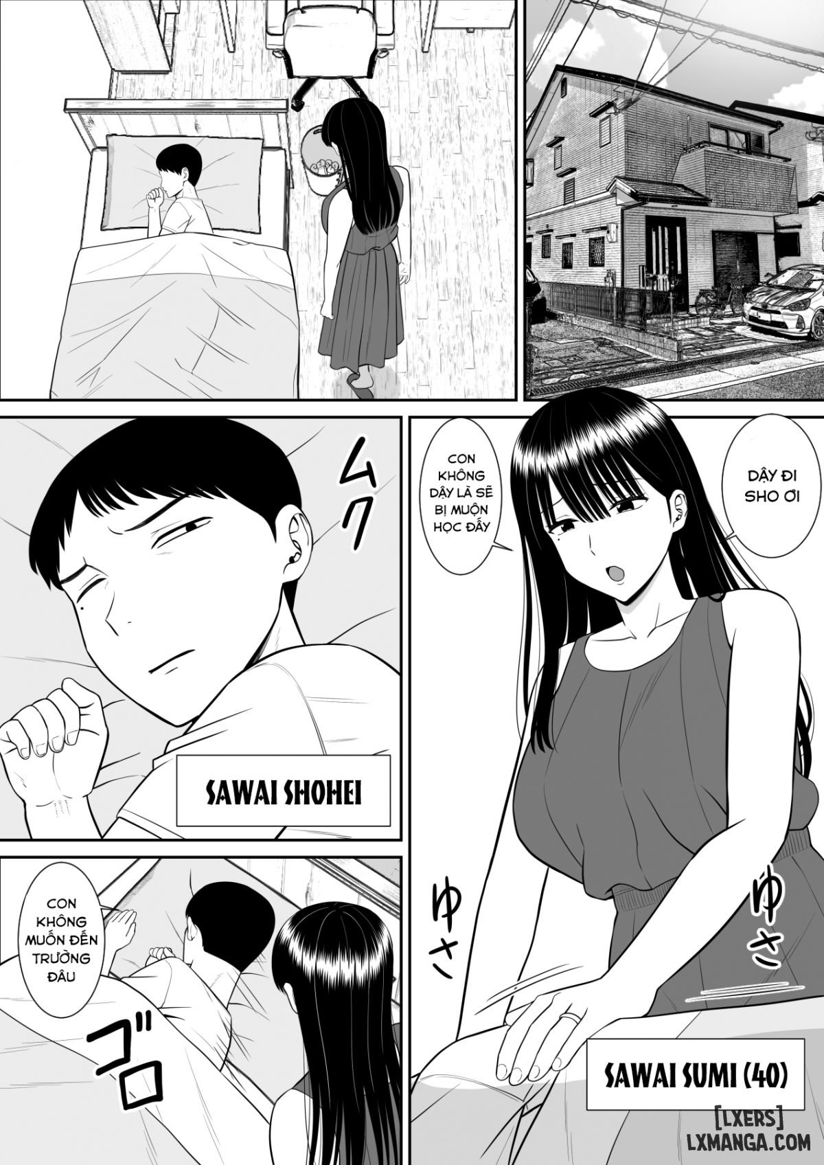 câu chuyện về việc mẹ tôi bị kẻ bắt nạt dụ dỗ chapter 1 2